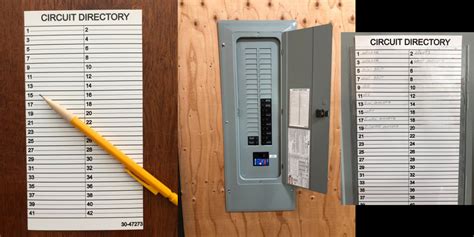 how to label electrical panel boxes|electrical panel directory stickers.